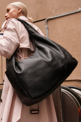 Amelia travel + weekender bag / black
