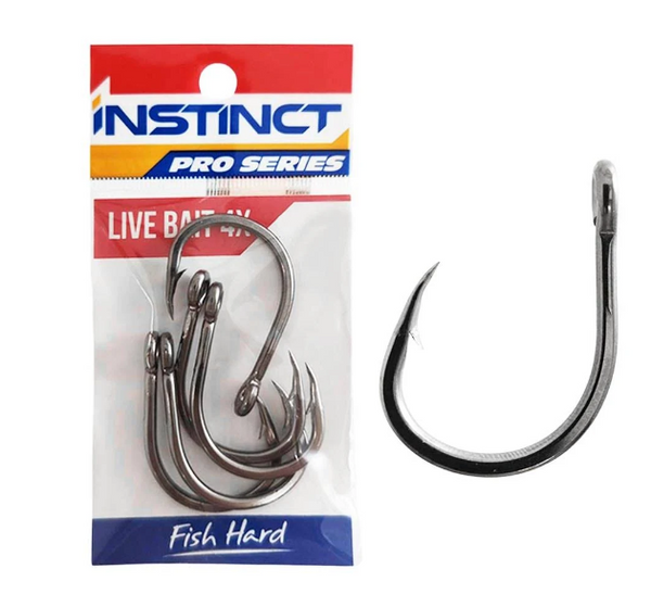 INSTINCT PRO SERIES LIVE BAIT 4X HOOKS – Tackle World Mackay