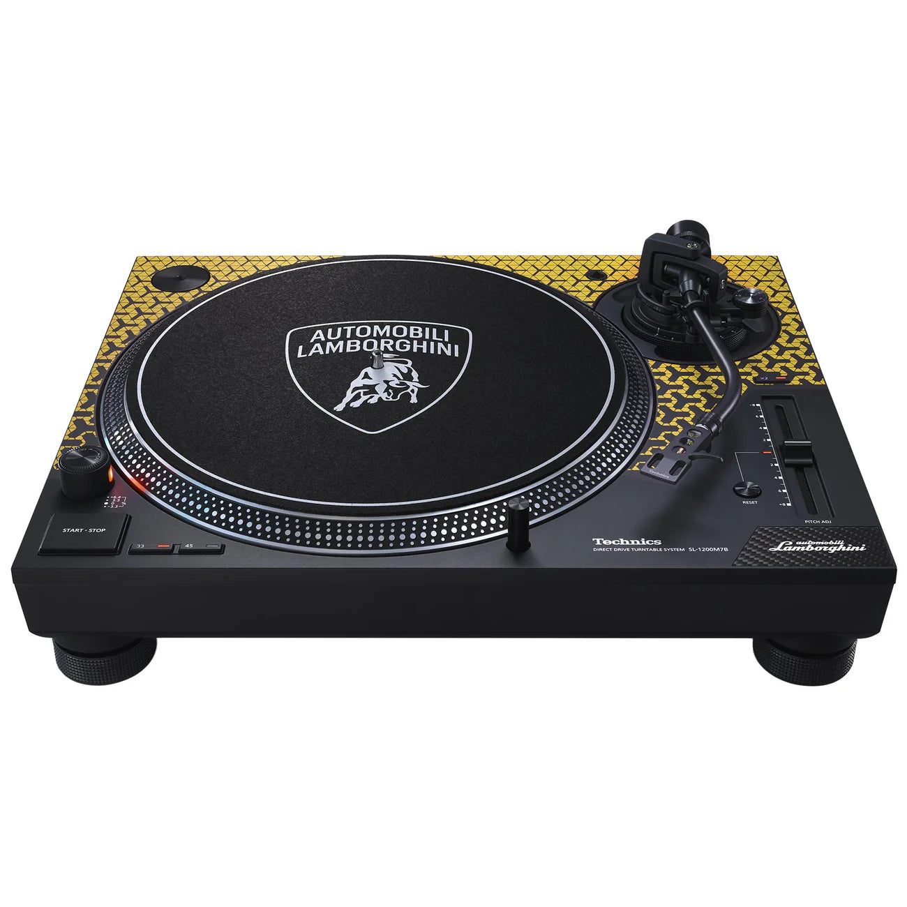 Special Edition Lamborghini Direct Drive Turntable System – Technics SL-1200M7B (Yellow)