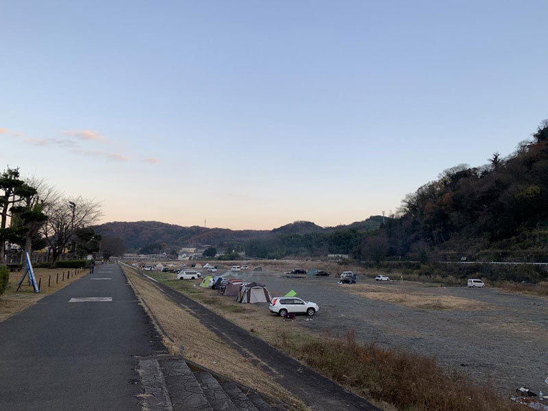 田代中津川河川敷