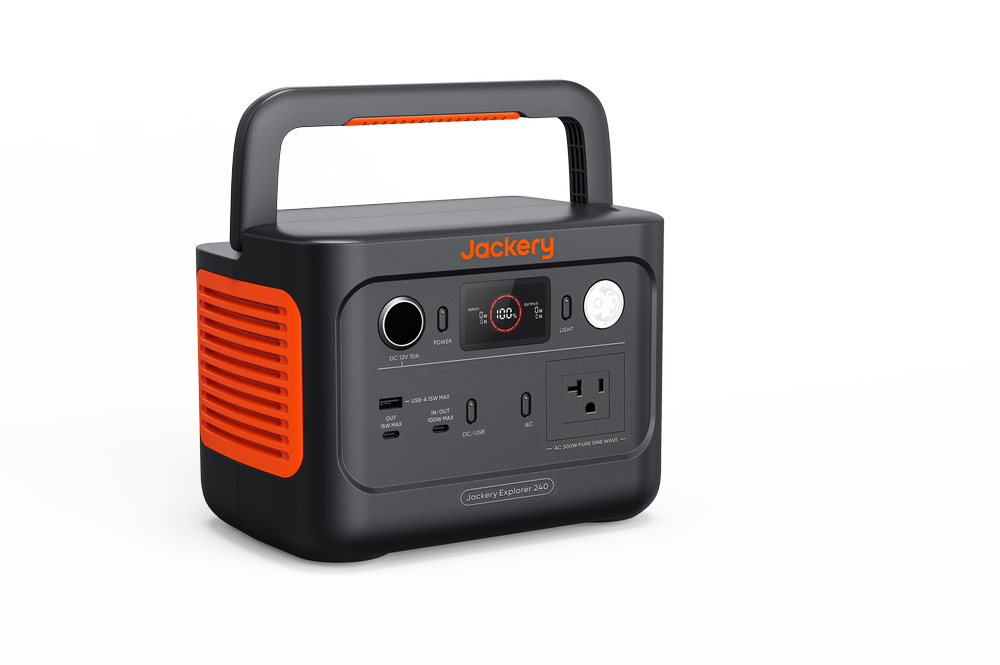 Jackeryポータブル電源240New｜定格出力：300W