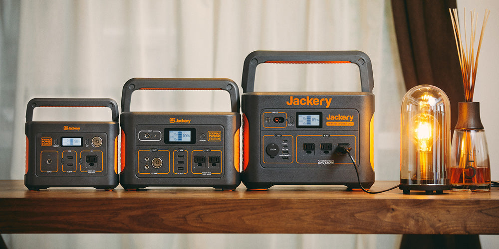 軽くて便利なJackeryのポータブル電源