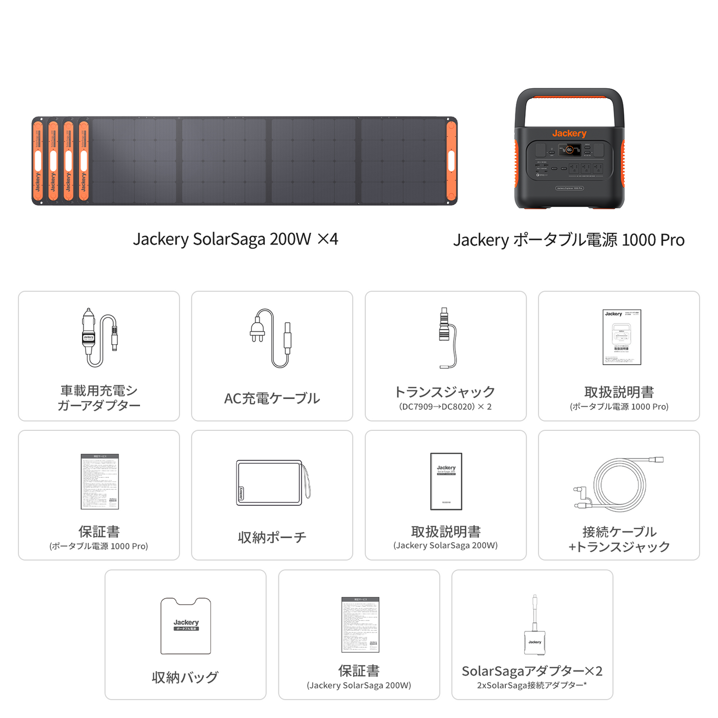 Jackery Solar Generator 1000 Pro 800W – Jackery Japan