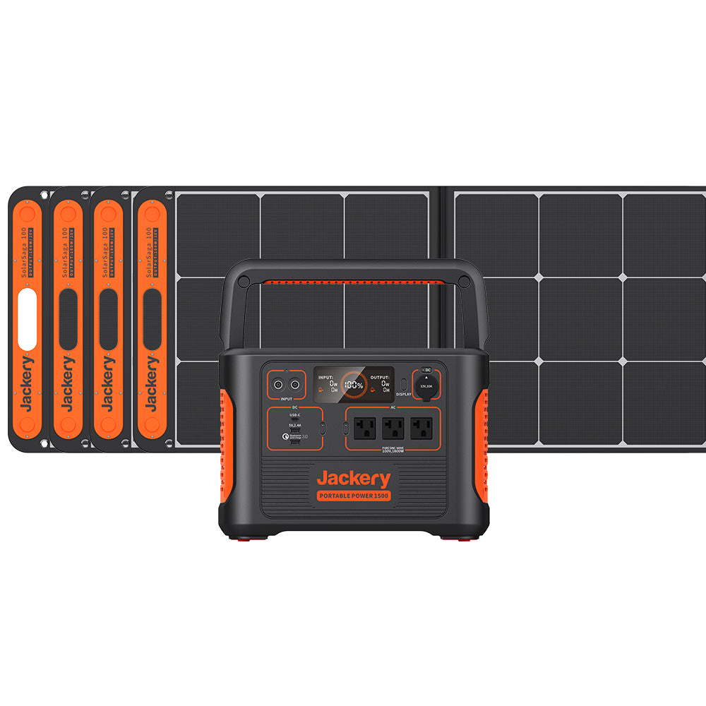 Jackery Solar Generator 1500 ポータブル電源 ソーラーパネル セット