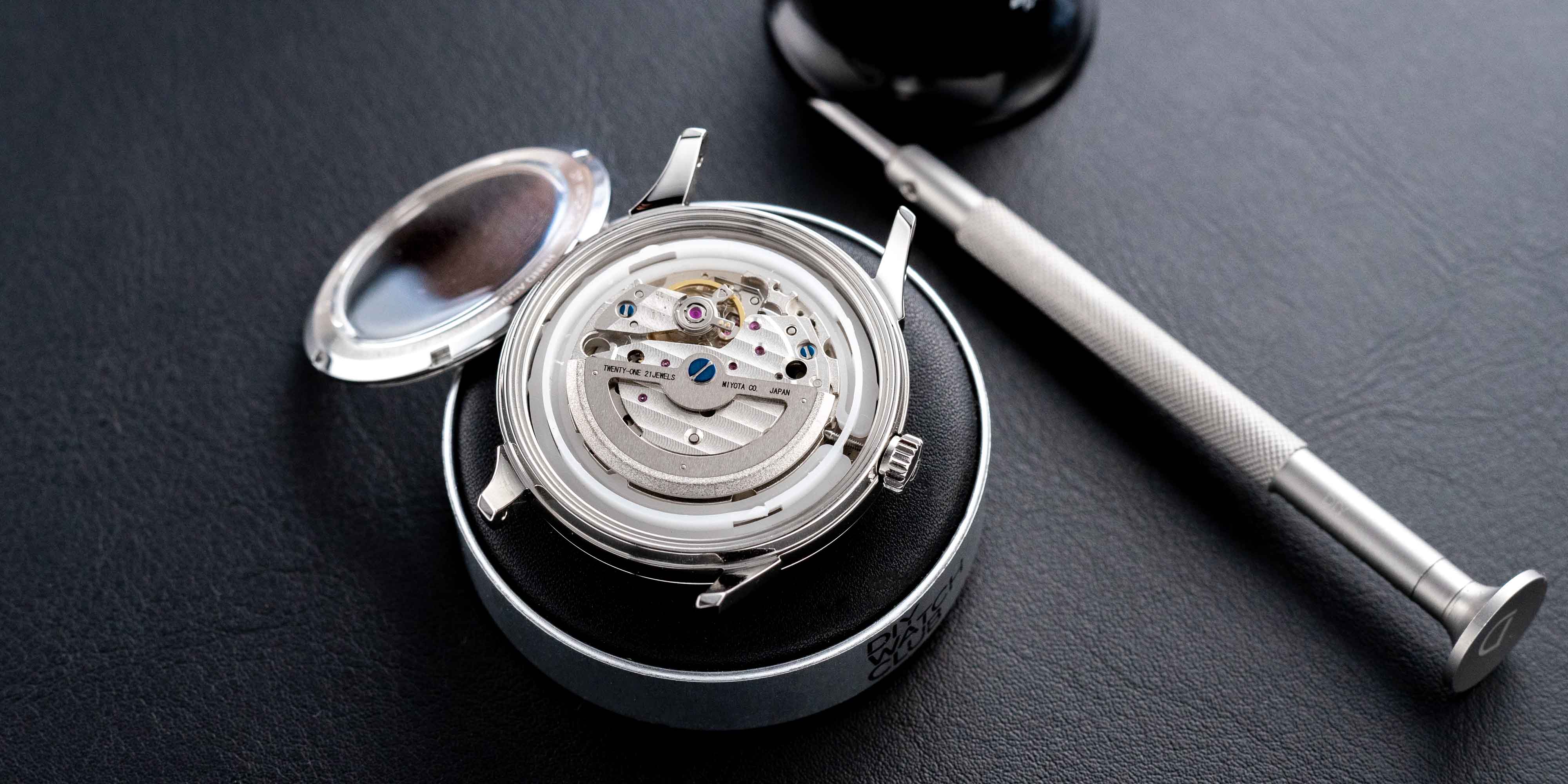 DIY腕錶組裝套裝 - Mosel 與日本的系列 Miyota 8315 機芯