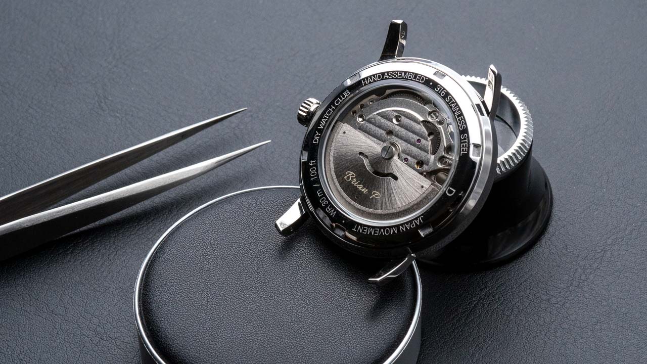 DIY Watch Club - watch modding with Miyota 82S0 custom rotor