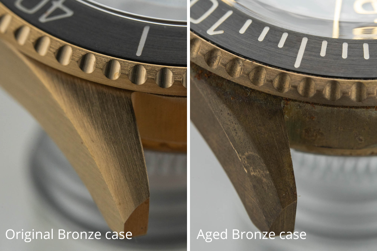 DIY WATCH CLUB - Bronze watch case comparison