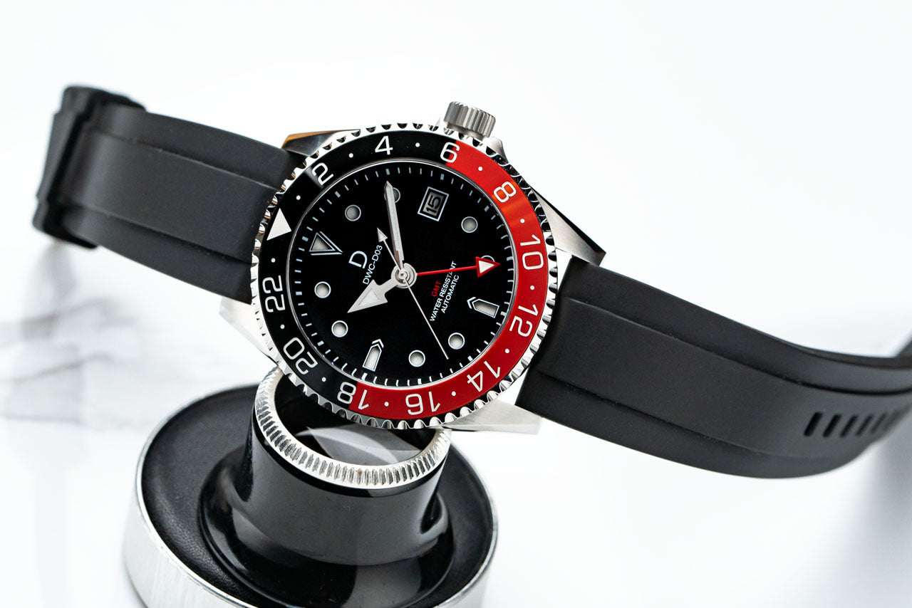 DIY Watchmaking Kit | NH34 GMT Dive Watch | Seiko GMT movement | Ceramic  Batman GMT Bezel | DWC-D03 – DIYWATCH Club