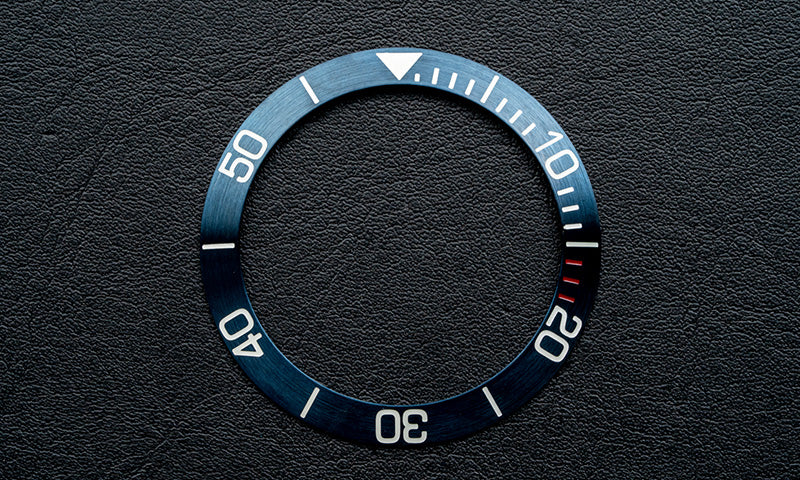 Stainless Steel Diver Bezel Insert - Type B Blue – DIYWATCH Club