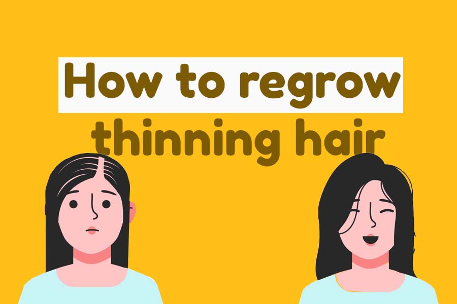 How to Regrow Thinning Hair | Natural treatment for thin Hair | Traya