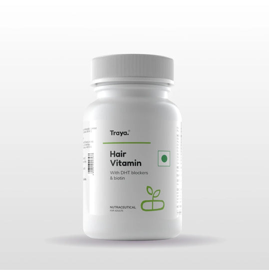 Hair Vitamin with DHT Blockers | Biotin and Bhringraj Image 1