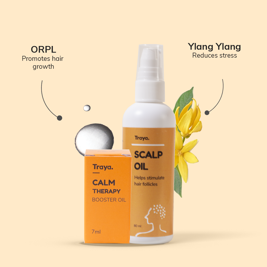 Mamaearth Onion Hair Oil Booster 30 ml reduces Hair Fall