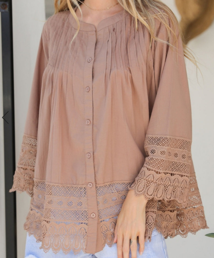 gypsy lace top