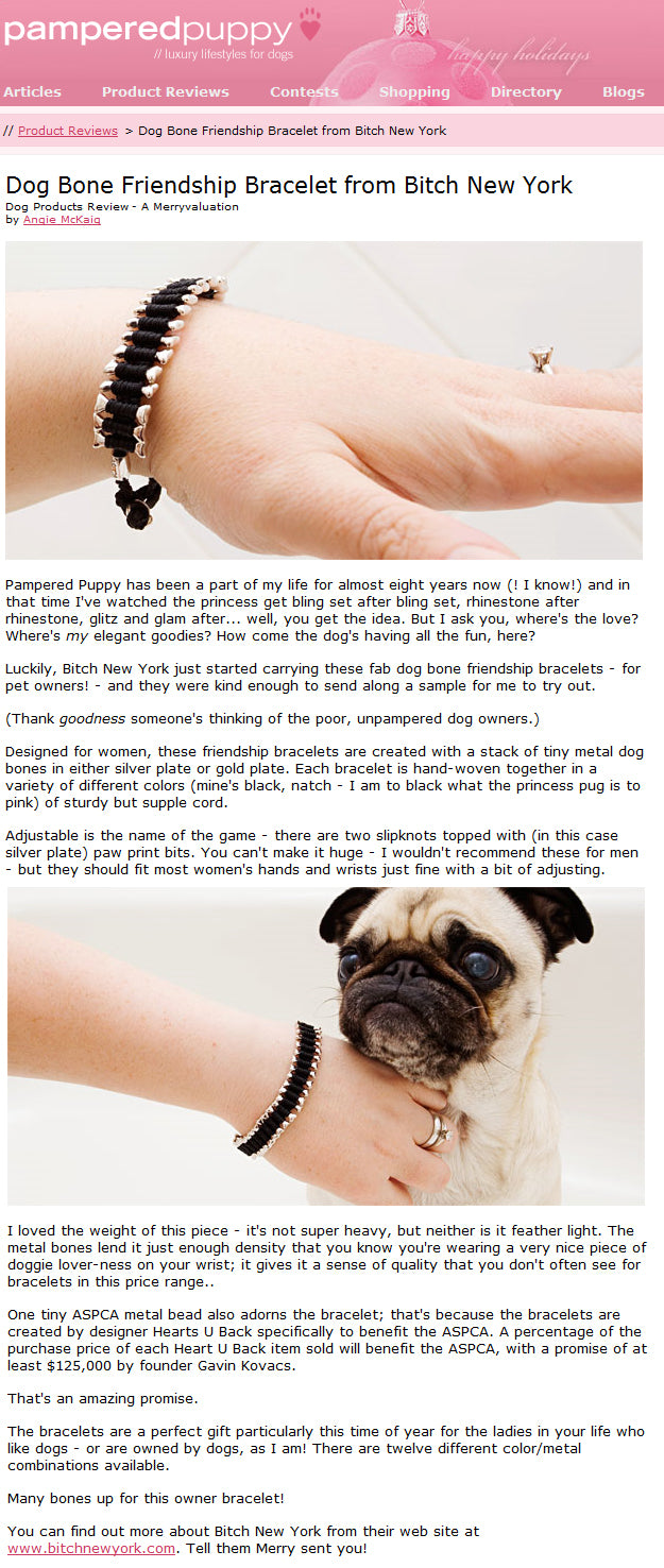 Best Friend Bracelet | Dog Paw Charm | Dog Bone Bracelet