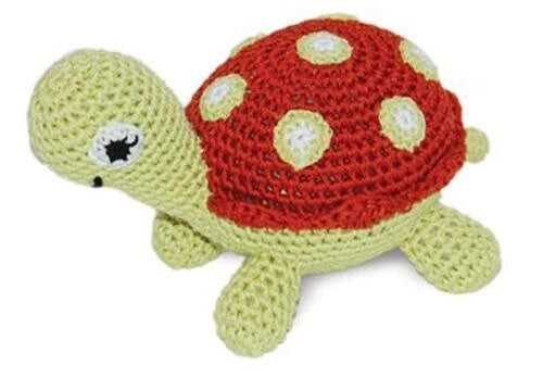 Pawer Squeaky Turtle Dog Toy