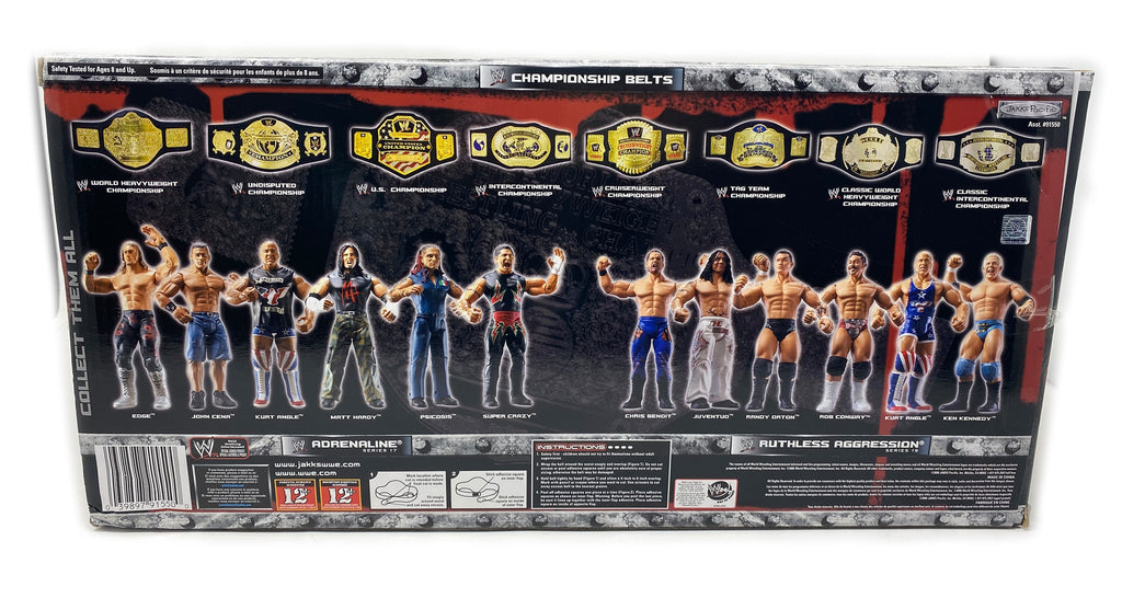 wwe figures with belts