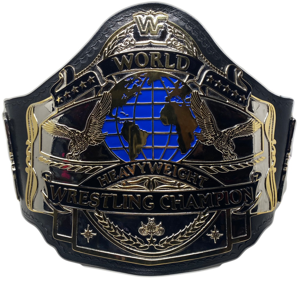 Wwf Andre Heavyweight 87 24k Gold Zinc Championship Belt Signed Hogan S Beach Shop