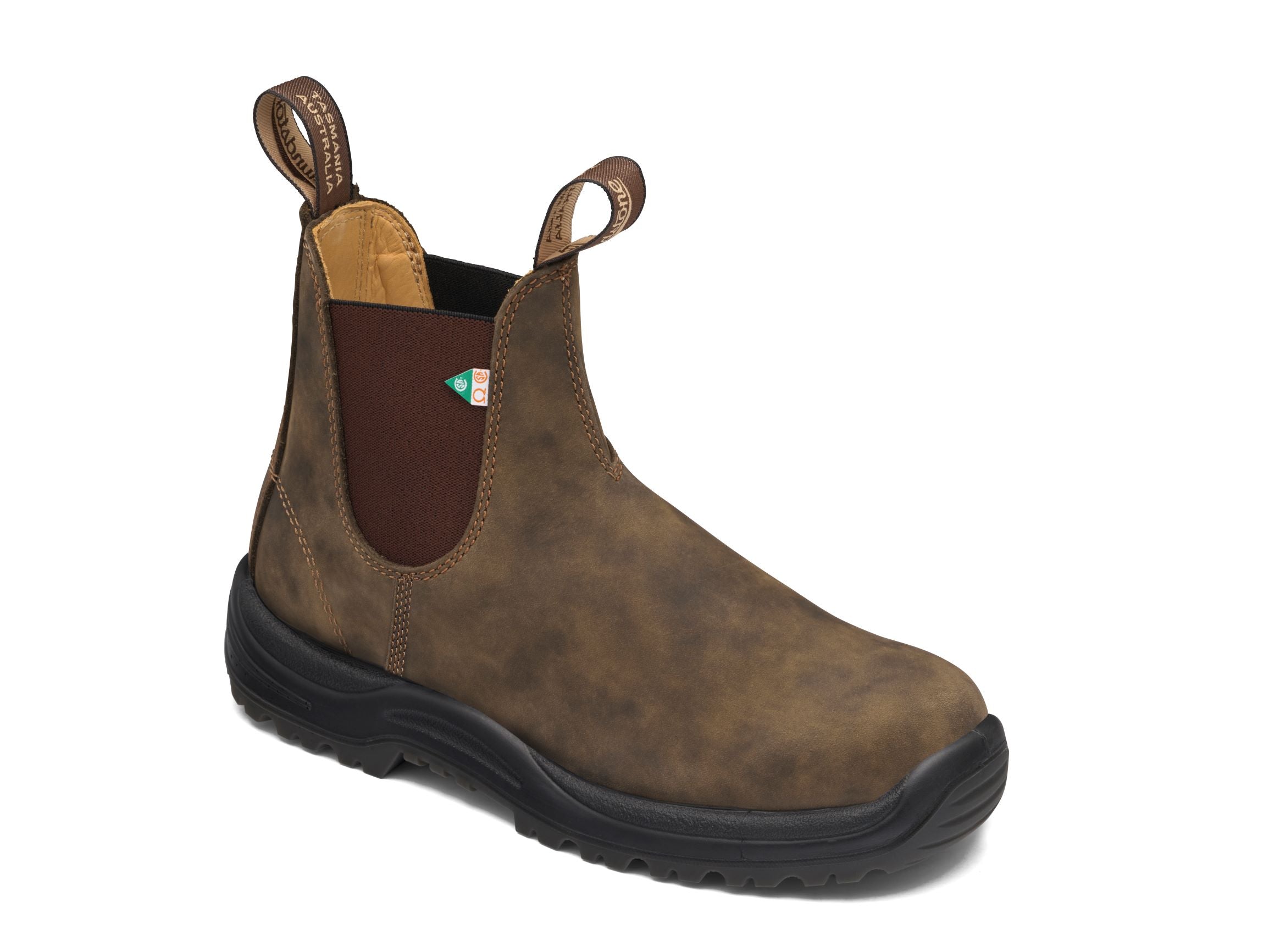 Blundstone 164 Work Safety Boot Crazy Horse Brown The