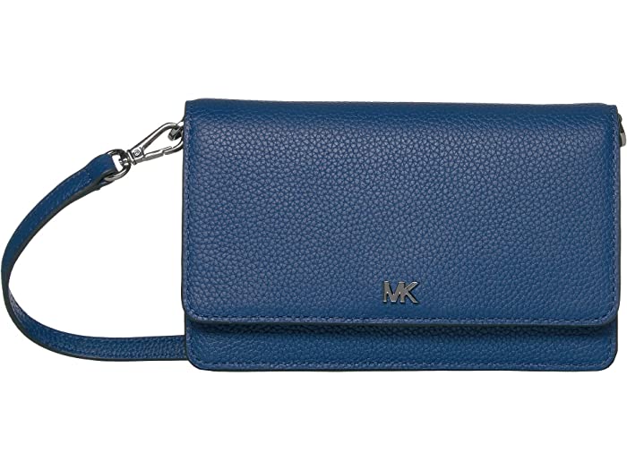 michael kors pebble leather phone crossbody wallet