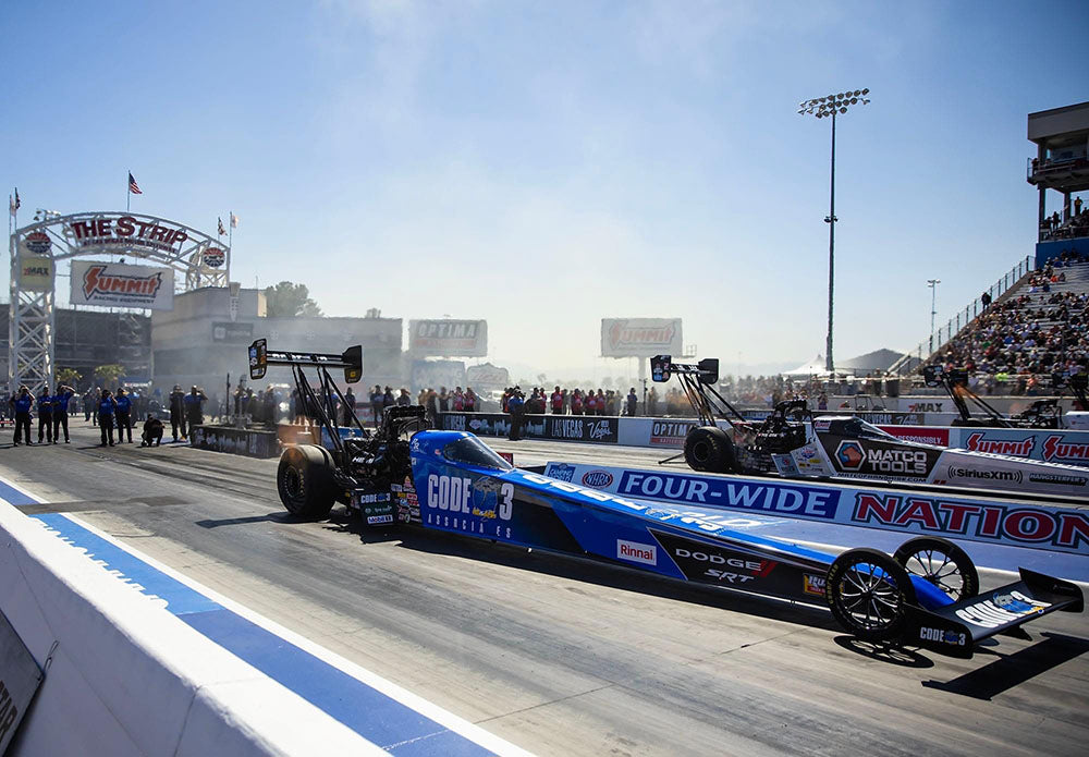 Leah Pruett at NHRA Four-Wide Nationals, Las Vegas, NV