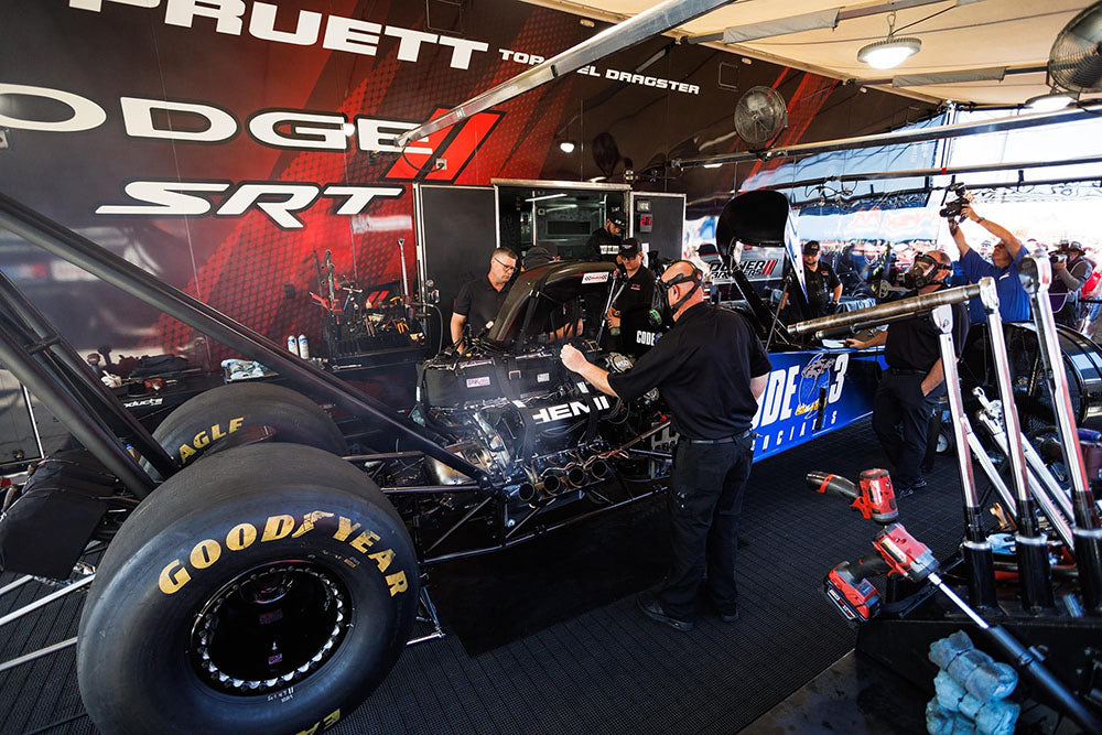 Leah Pruett at NHRA Four-Wide Nationals, Las Vegas, NV