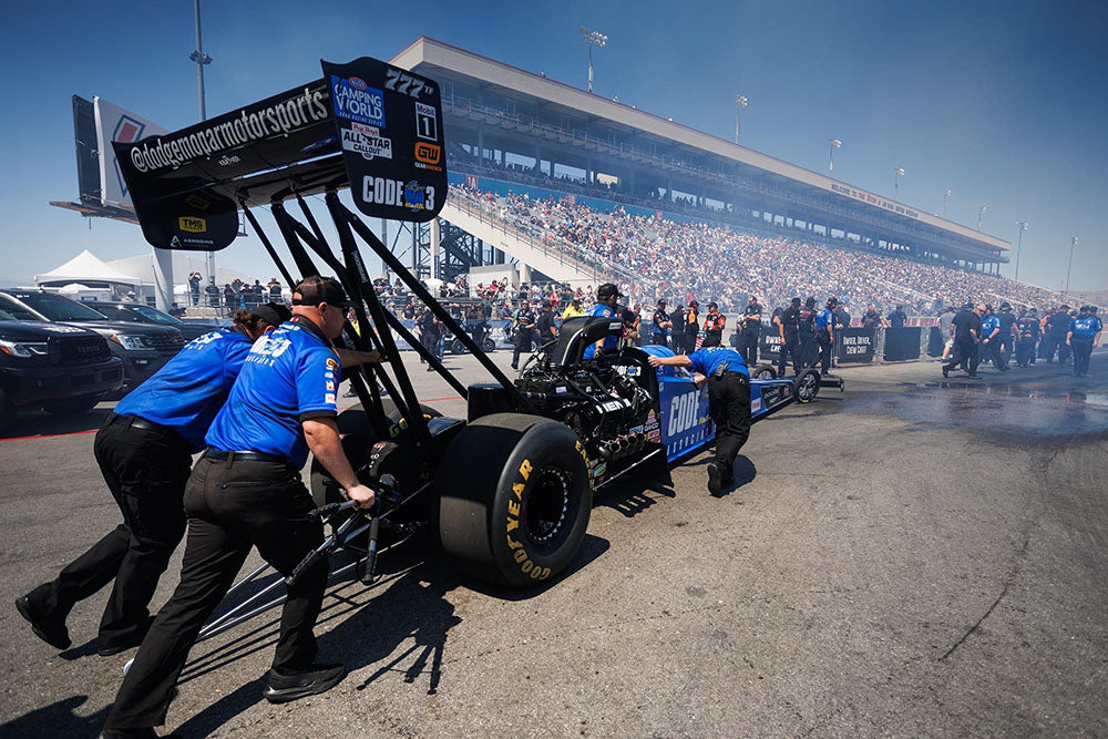 Leah Pruett at NHRA Four-Wide Nationals, Las Vegas, NV