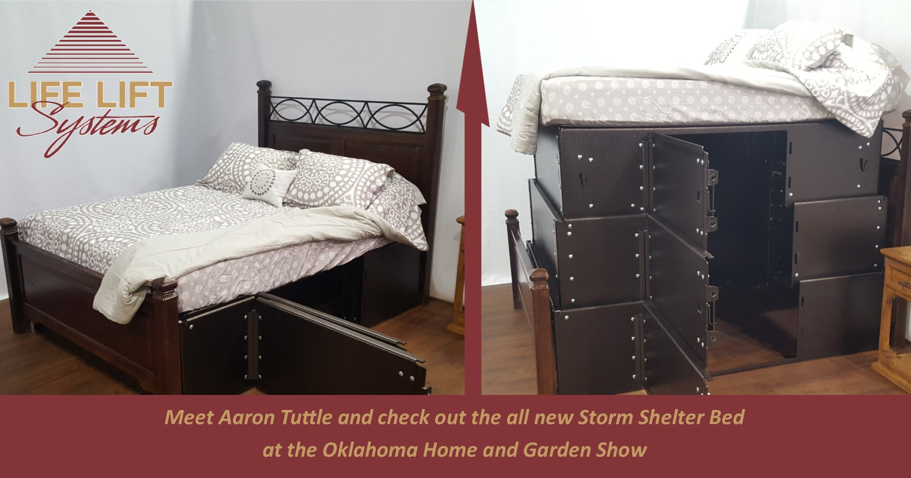 Storm Shelters Aaron Tuttle Visit At The Oklahoma Home Garden