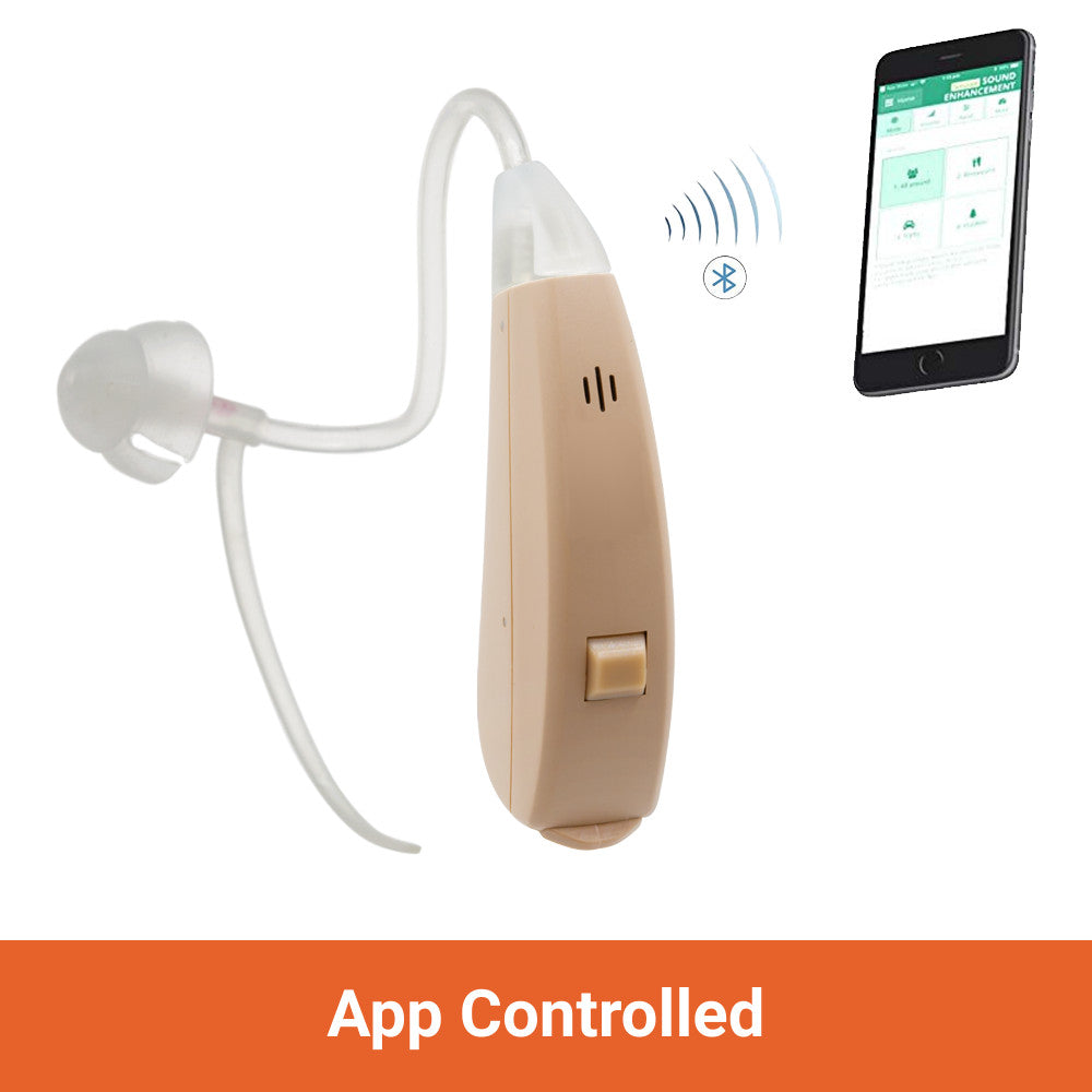 Neosonic Sf Bluetooth Hearing Aid App Controlled Digital Bluetooth He