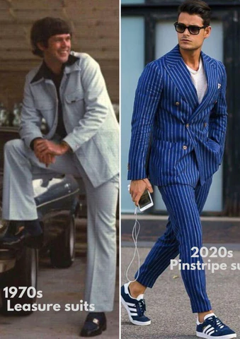 Costume 1970 vs Costume 2020