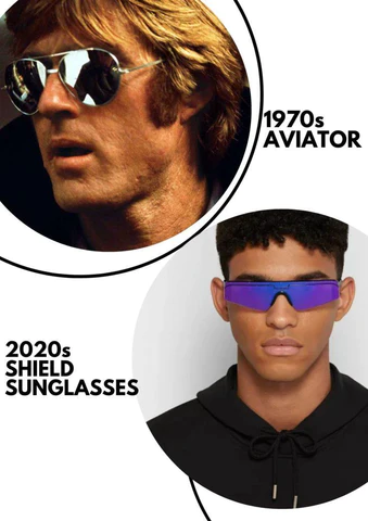 Lunettes 1970 vs Lunettes 2023