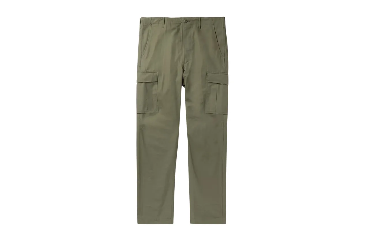 Pantalon Cargo Vert Olive