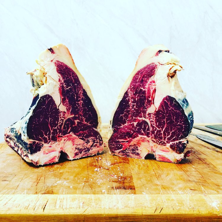 grass fed dry aged beef