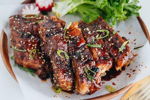 Sticky BBQ pork ribs