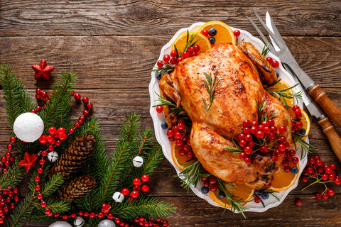 How to cook our free range, herb fed, award winning Christmas turkey to perfection