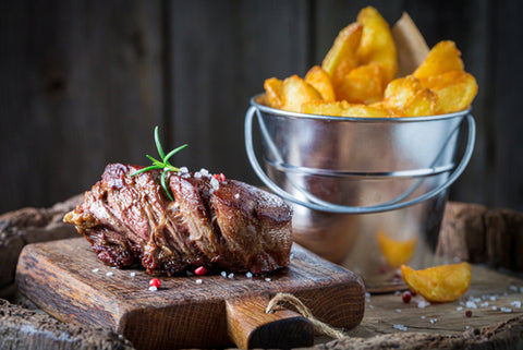 Steak and chips recipe