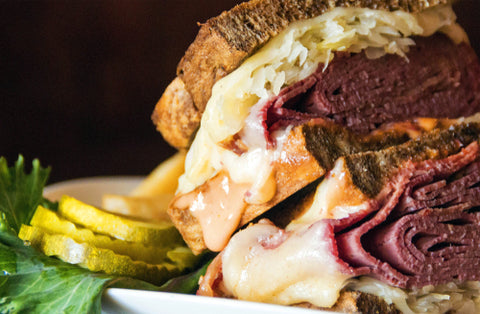 How to make a Reuben Sandwich with Grass Fed, Free Range Corned Beef