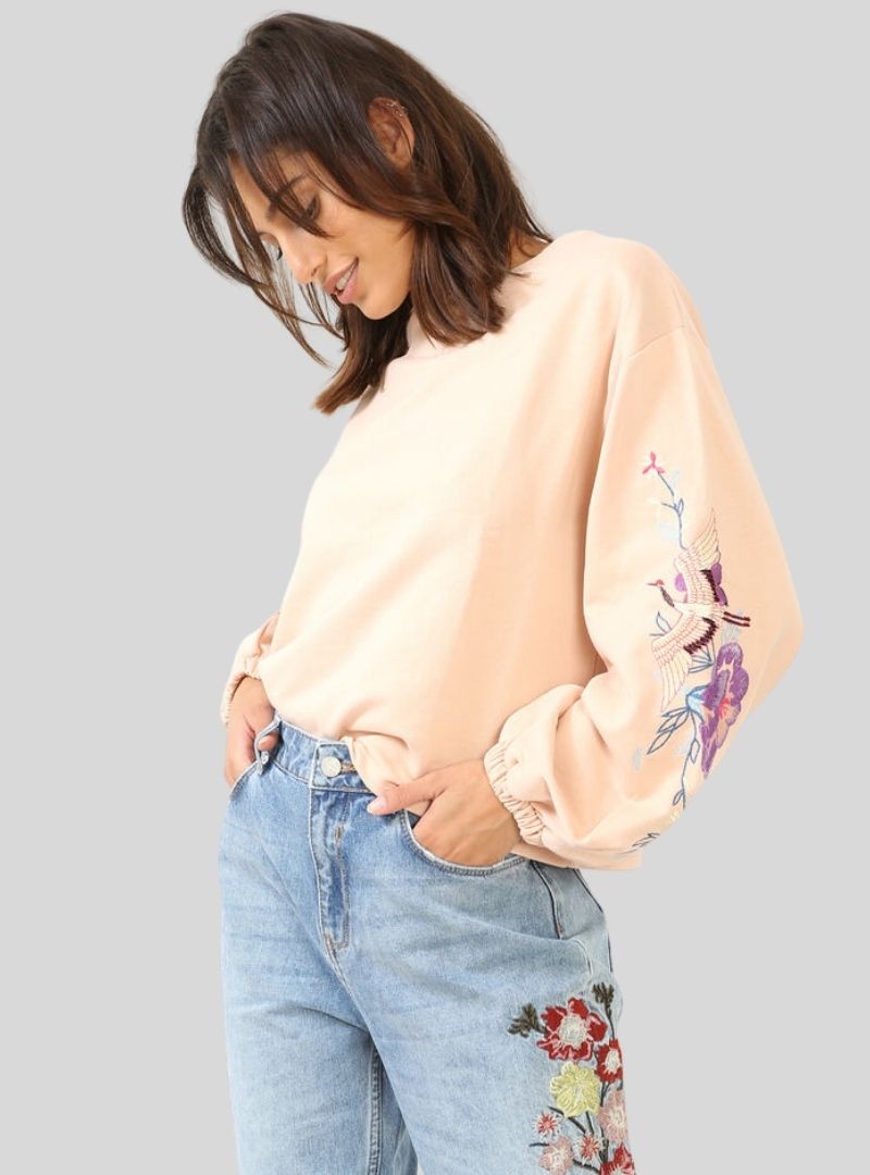 Embroidered Sweater