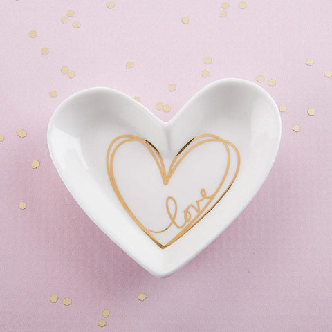 Heart-Shaped Trinket Dish