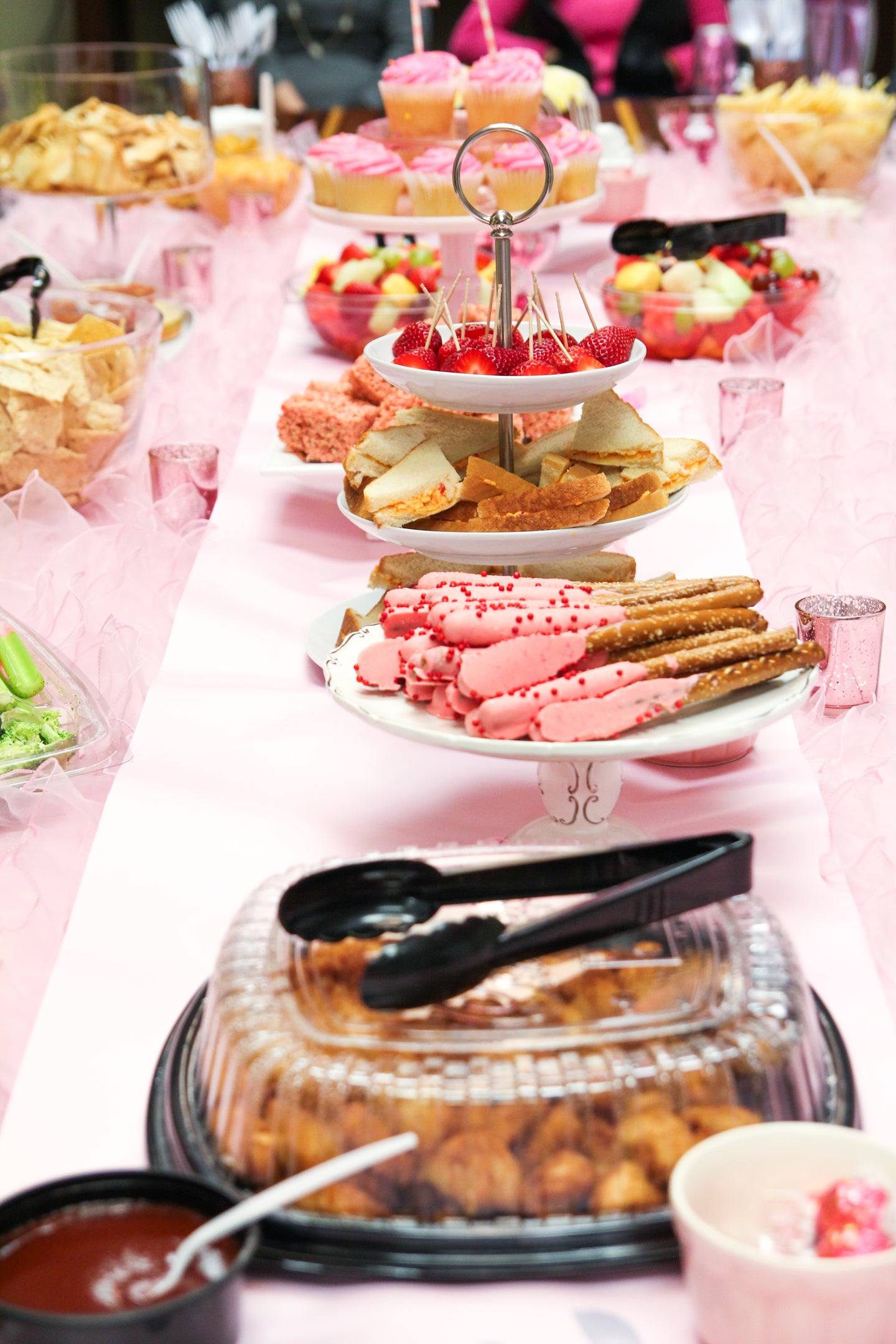 Baby Shower Snacks | It's a Girl Baby Shower | Kate Aspen