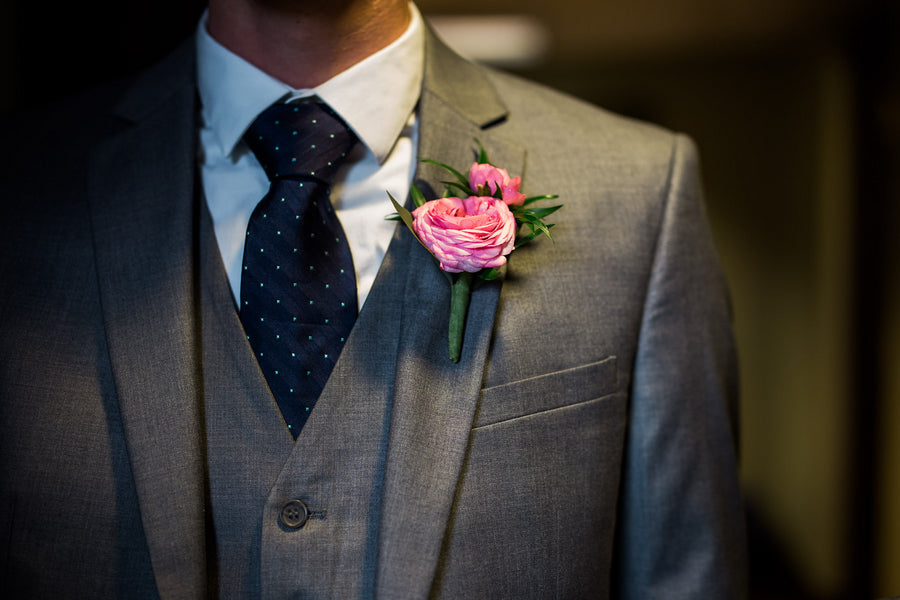 Boutineer | Asteria Photography | Floral Inspired Wedding