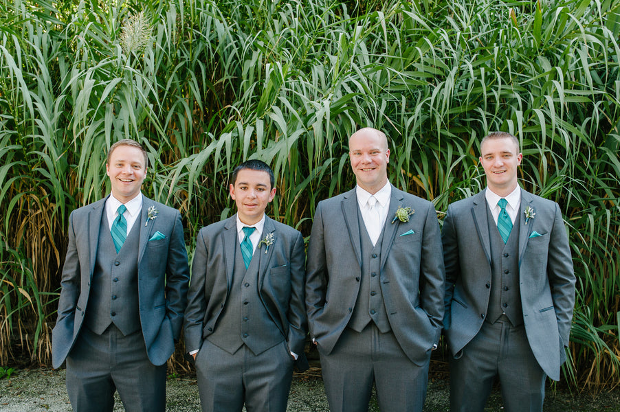 Groom and Groomsmen | Plantation Wedding in Charleston | Riverland Studios
