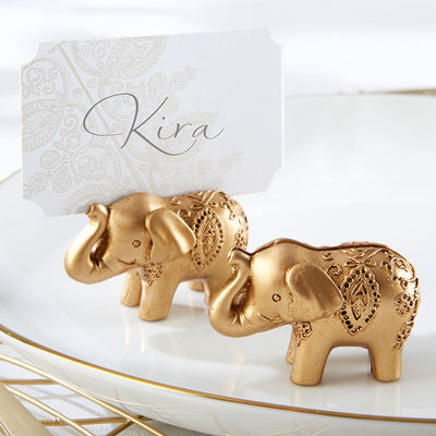 gold frame place card holders