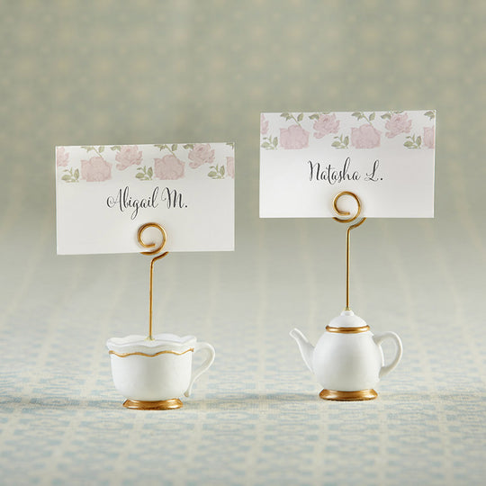 Tea-Bag Caddy - 4 Tea Bag Holders - Bridal Shower Favors by Kate Aspen