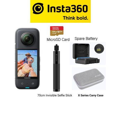 Insta360 Ace Pro Action Camera With/Without Travel Pack (Samurai