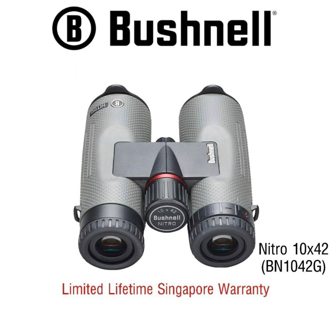 Bushnell Binoculars Nitro 10x36 (BN1036G) - Limited Lifetime