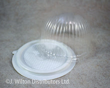 CUPCAKE DOME 2 PART 25PC. CLEAR