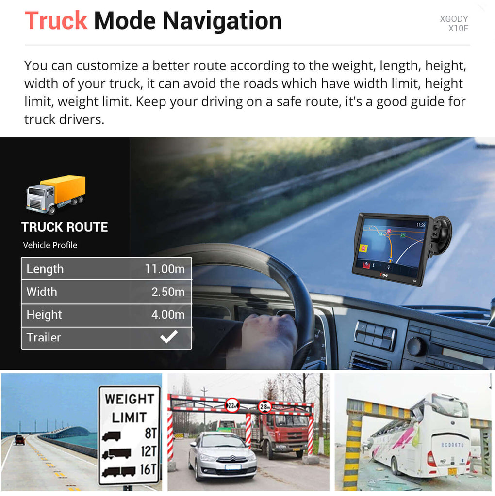 Truck Mode Navigation