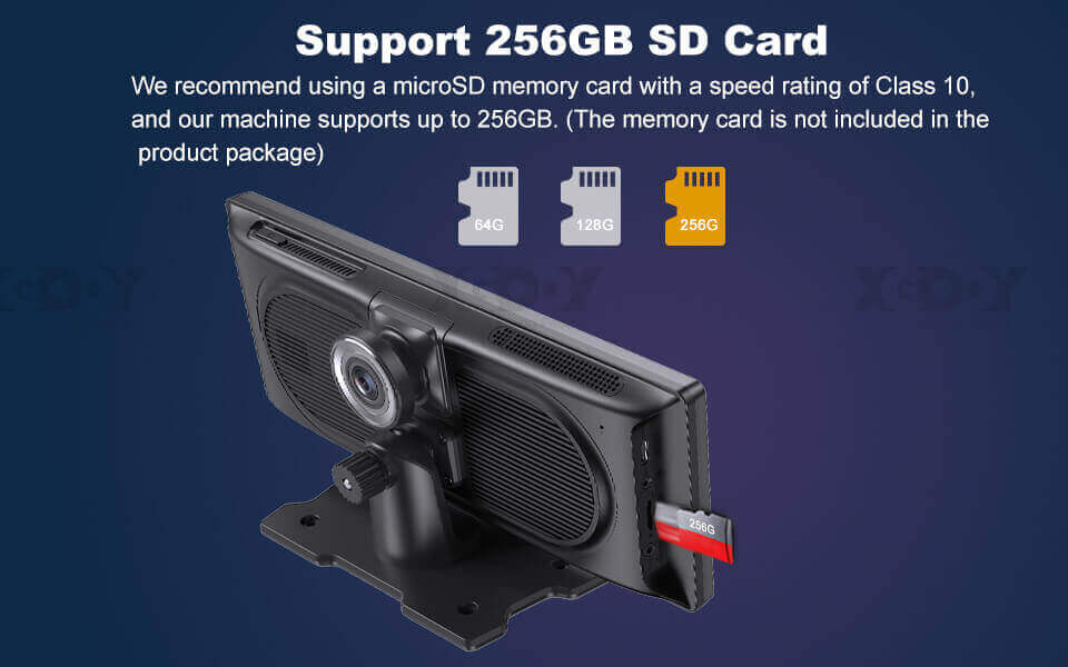 Support 256GB SD Card