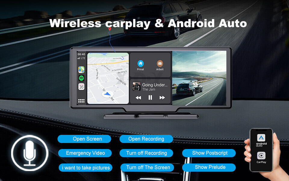 Wireless Carplay & Android Auto