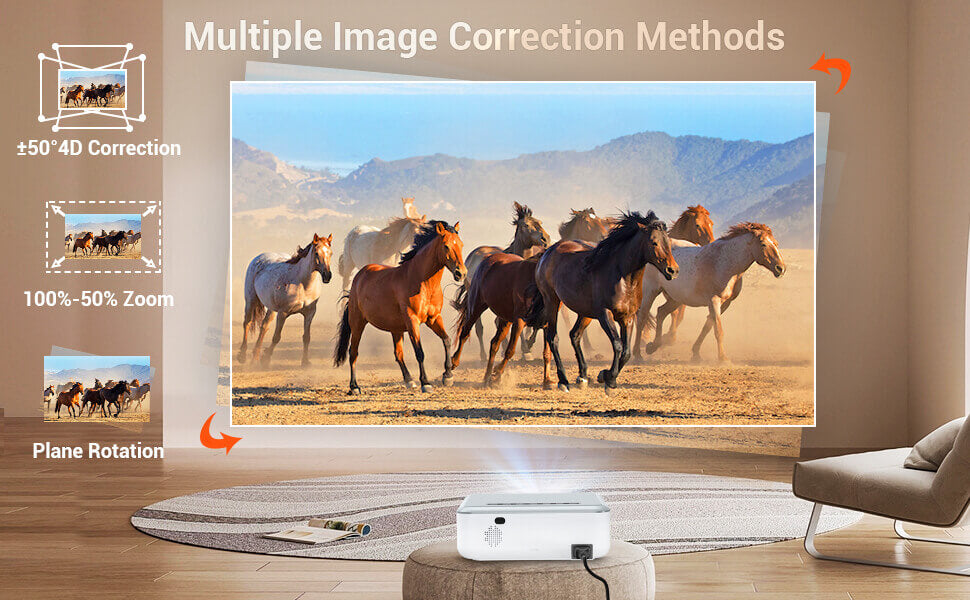 Native 1080P Smart Projector